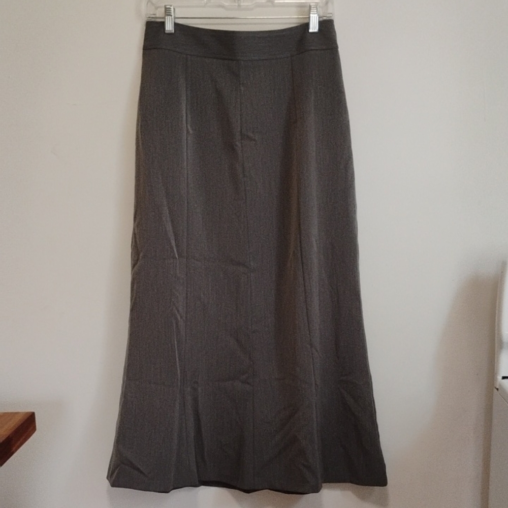 east 5th | Vintage Grey Mermaid Maxi Skirt | Women's 6